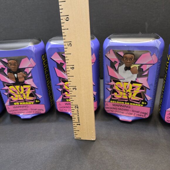 NEW~LOT of 5 ScreenBreakZ Collectible Khaby Figures~2 Go~Classic~Golden OO~Tac - Picture 7 of 11